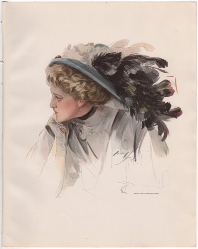 American Beauties by Harrison Fisher (1909)